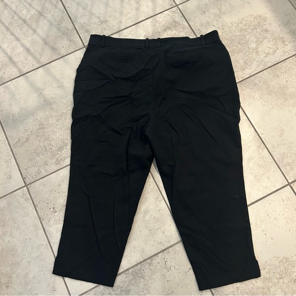 Ava & Viv Black Cropped Dress Pants SIZE 24 - Picture 6 of 6